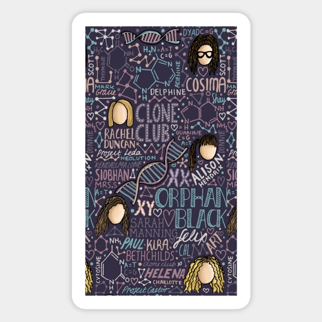 Orphan Black Sticker by hxrtsy